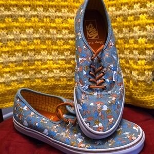 Adult Vans Shoes X Toy Story Sherrif Woody